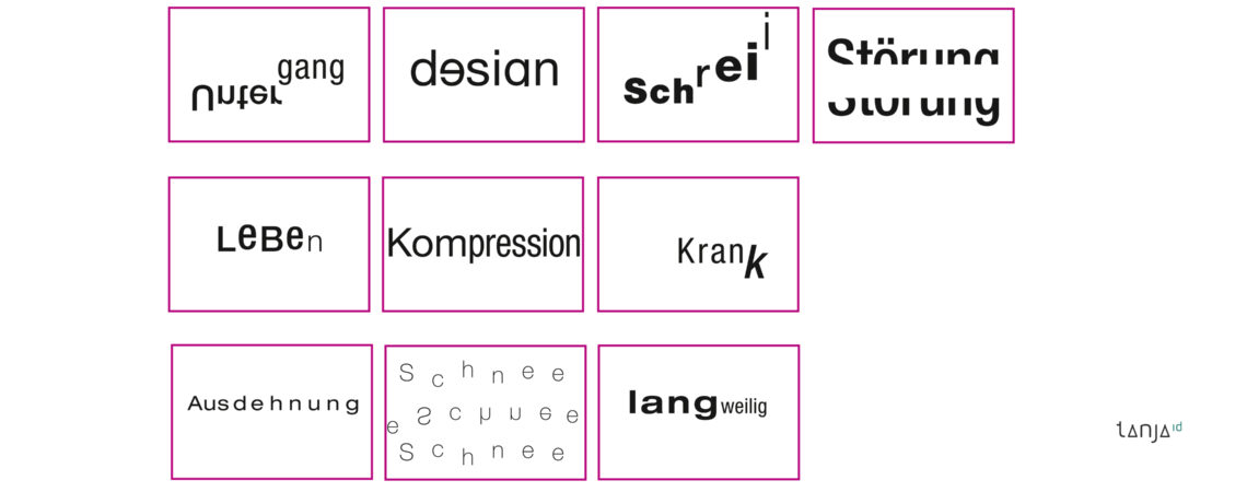 Einheit von Text und Form